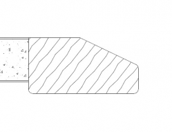 2500 Large Slope Wood Edge